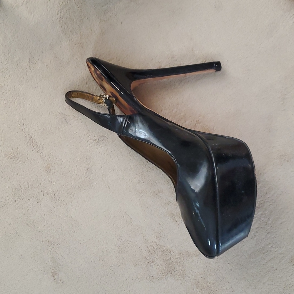 Sling back platform heels - Picture 2 of 3